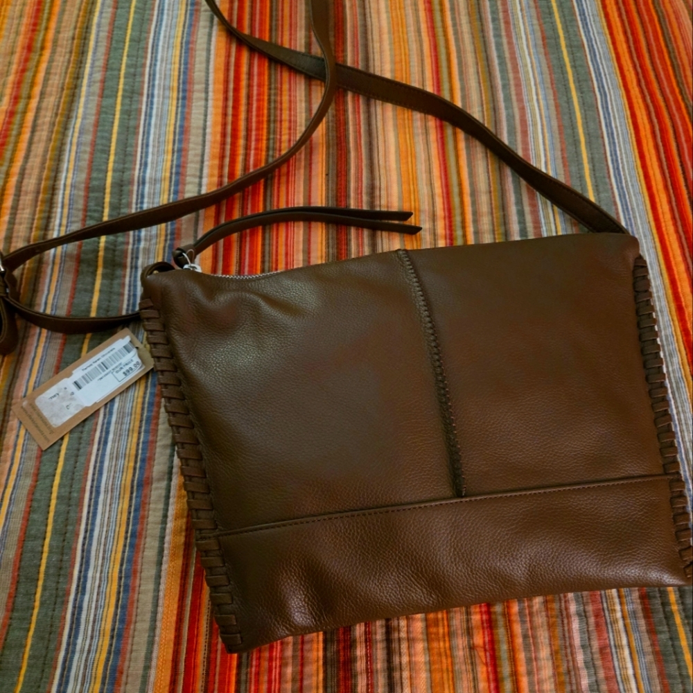 Clark's Chocolate Brown Crossbody Purse